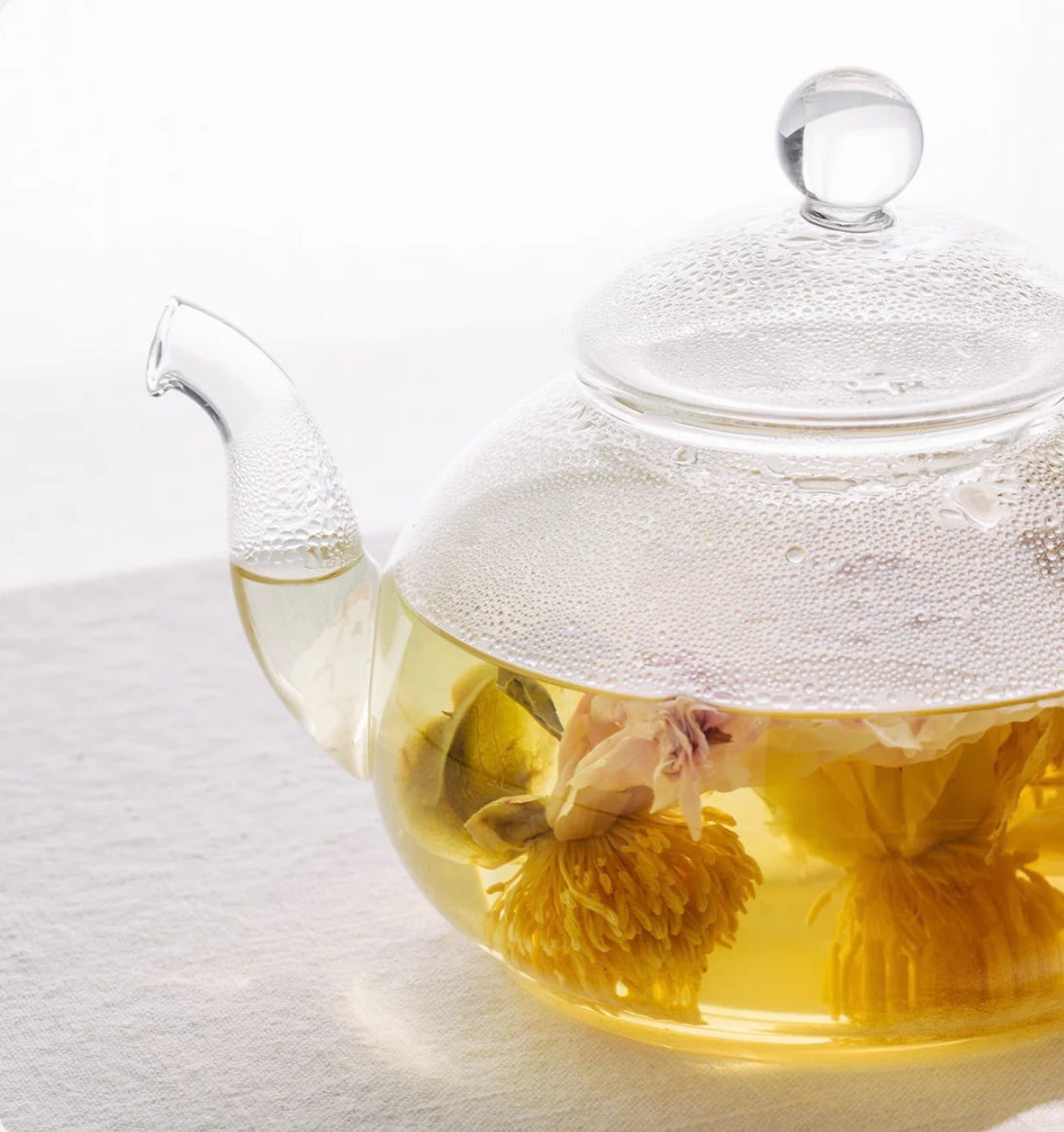 better tea co blooming tea balls in glass tube Touch Home Store