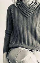 Load image into Gallery viewer, pattern - cabled possum jumper 023 pdf