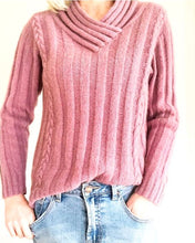 Load image into Gallery viewer, pattern - cabled possum jumper 023 pdf
