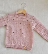 Load image into Gallery viewer, pattern - eyelet jumper 112 pdf