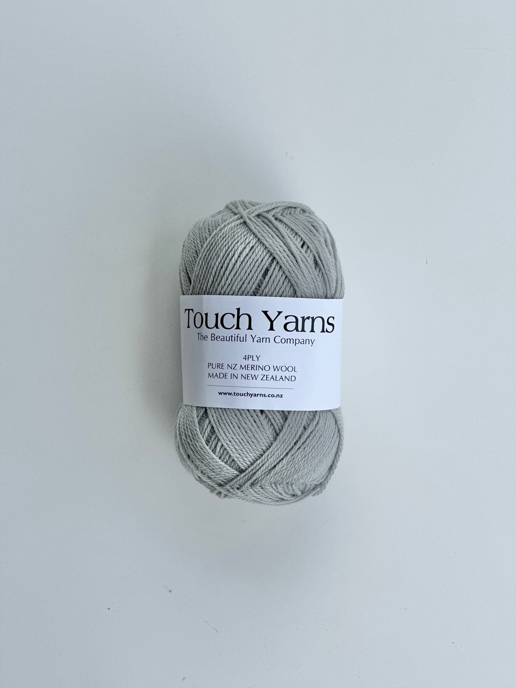 pure merino 4ply - silver - 422