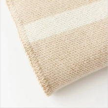 Load image into Gallery viewer, foxtrot home - pampas wool baby blanket