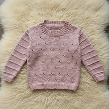 Load image into Gallery viewer, pattern - eyelet jumper 112 pdf