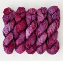 Load image into Gallery viewer, mohair 12ply hand dyed 50g - boysenberry