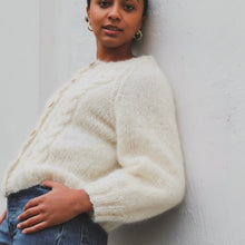Load image into Gallery viewer, pattern - hannah iris cardigan 160 pdf