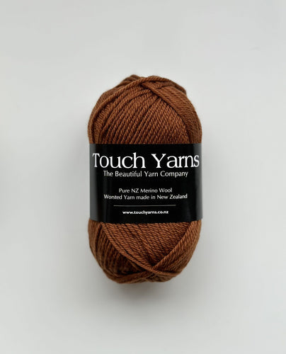 pure merino 8ply - copper - 870
