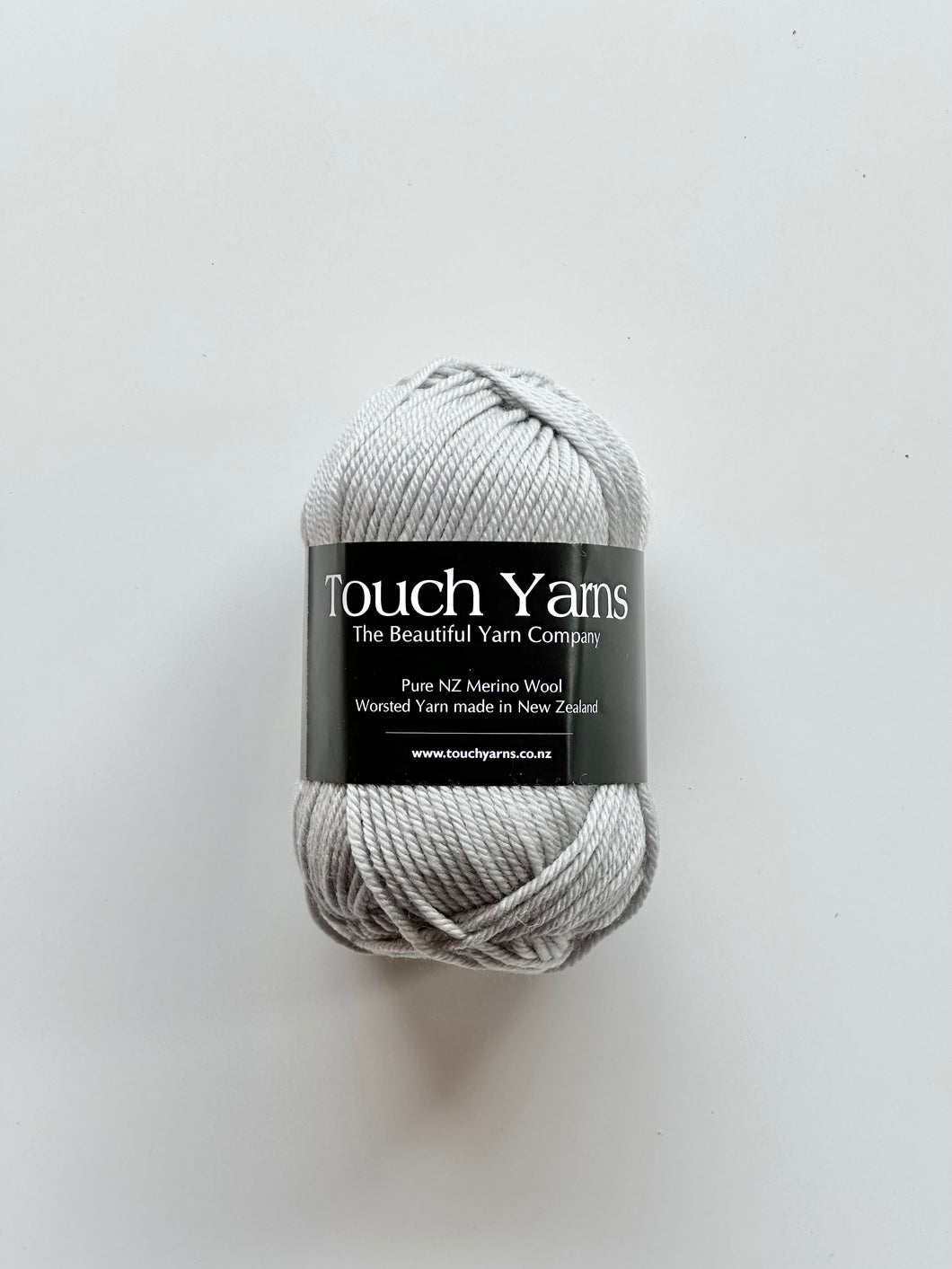 pure merino 8ply - silver - 822