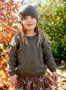 pattern - olive sweater and hat lf 39