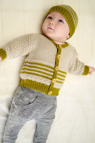 pattern - eden cardi and beanie bc70