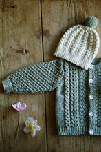 Load image into Gallery viewer, pattern - addison cardi and beanie bc71