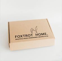 Load image into Gallery viewer, foxtrot home - sand stripes wool baby blanket