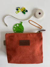 Load image into Gallery viewer, canvas accessory pouch