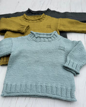 Load image into Gallery viewer, pattern - rolled edge jumper
