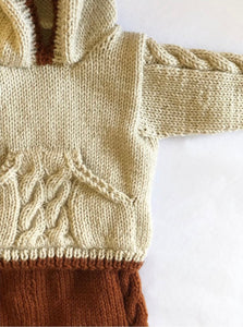 pattern - cabled hoodie & pants set 058 pdf