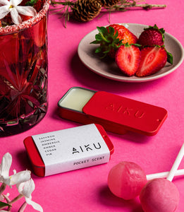 fine fragrance pocket scent - aiku - red rosella