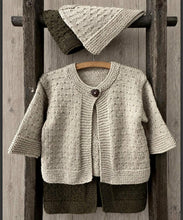Load image into Gallery viewer, pattern - mika cardigan &amp; hat 8ply