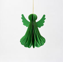 Load image into Gallery viewer, decoration - paper angel - green