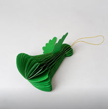Load image into Gallery viewer, decoration - paper angel - green