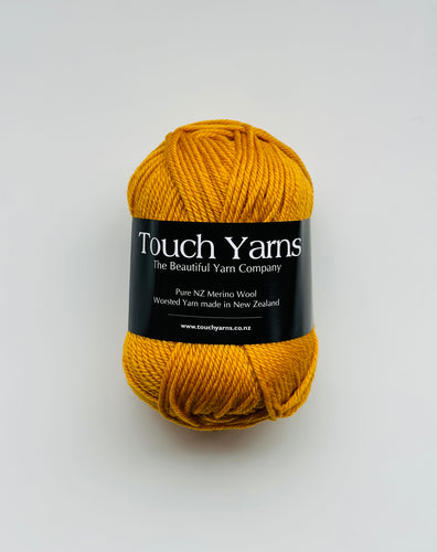 pure merino 8ply - saffron - 867