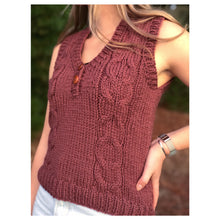 Load image into Gallery viewer, chunky yarn vintage rose