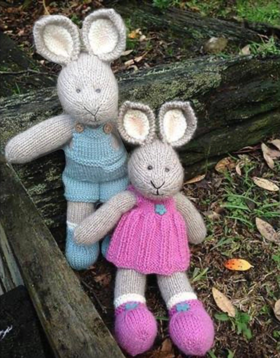 pattern - lexie & dunstan bunny – Touch Home Store