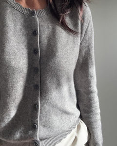 cosy cardy - noble wilde - grey marle