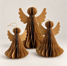 Load image into Gallery viewer, decoration - paper angel - gold