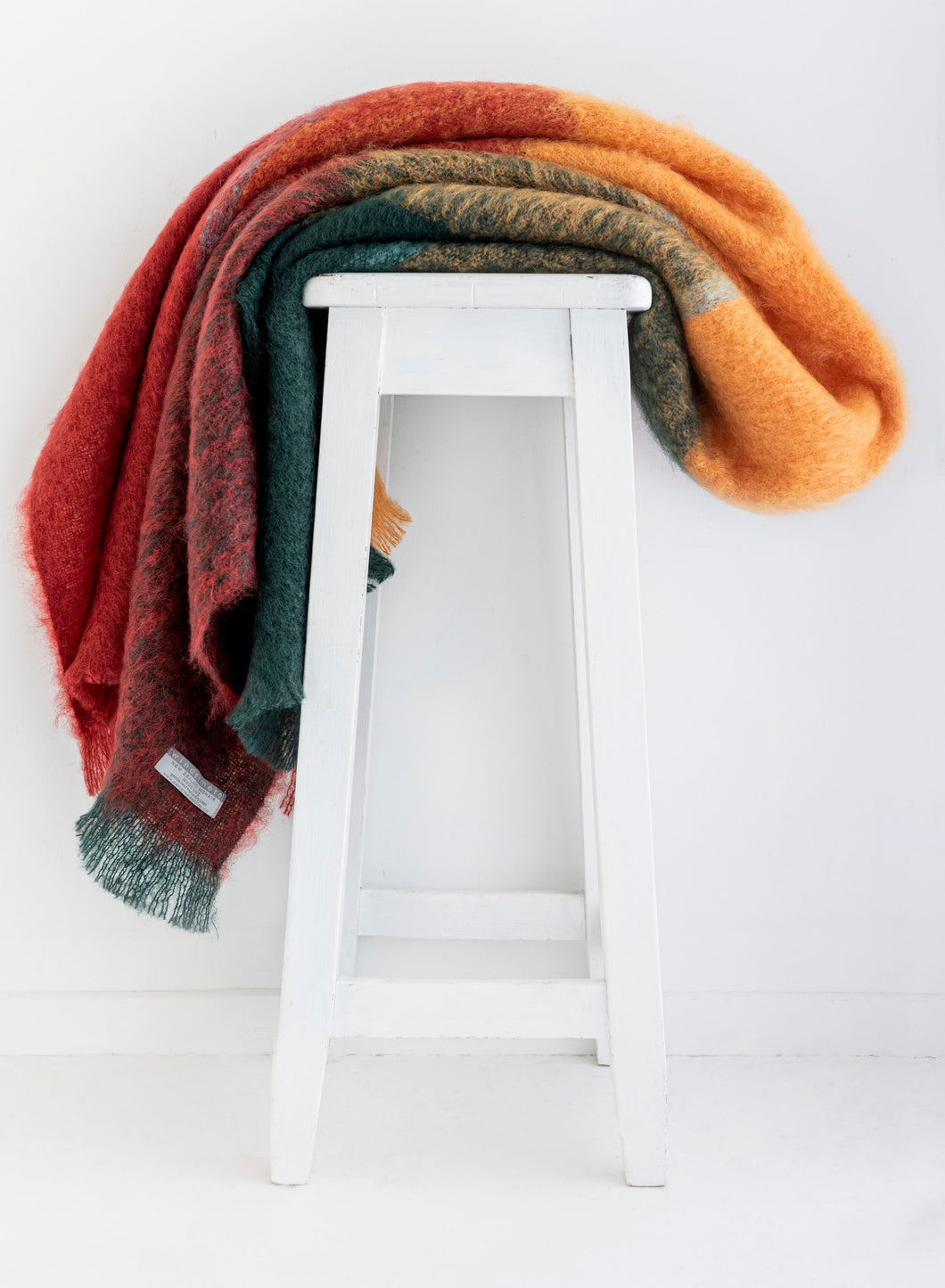 windermere mohair throw - picasso