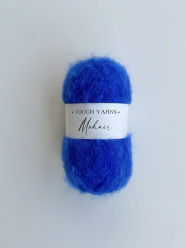 mohair 12ply royal blue