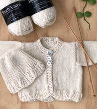 Load image into Gallery viewer, pattern - poppy cardi &amp; hat bc111