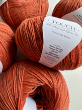 Load image into Gallery viewer, possum yarn burnt orange