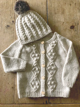 Load image into Gallery viewer, pattern - riley cardi and beanie bc98