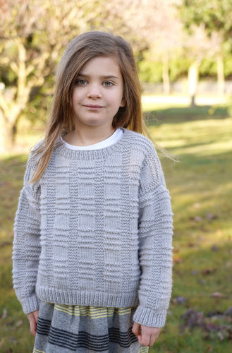 pattern - silver sweater lf 49