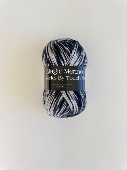 merino sock yarn - smoko