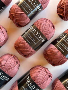 pure merino 8ply - vintage rose - 876