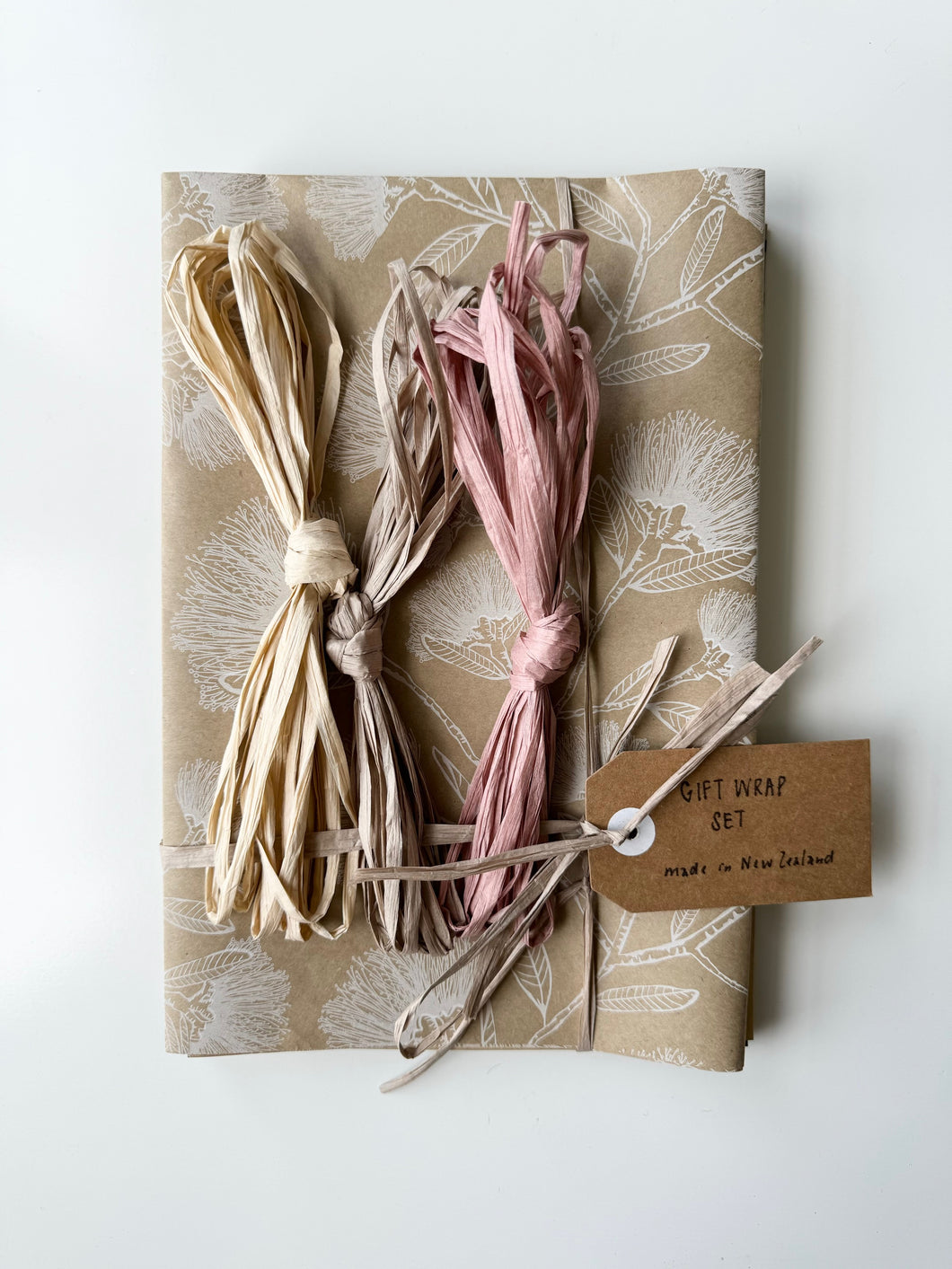wrapping paper set - printed in NZ - christmas