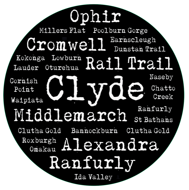 wall art clyde black circle adhesive