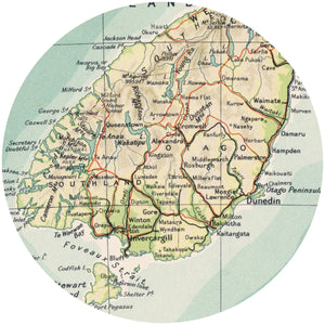 wall art circle map adhesive